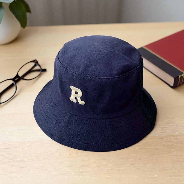 新品 一年中活躍してくれるバケットハット/ネイビー(CG-CAP29