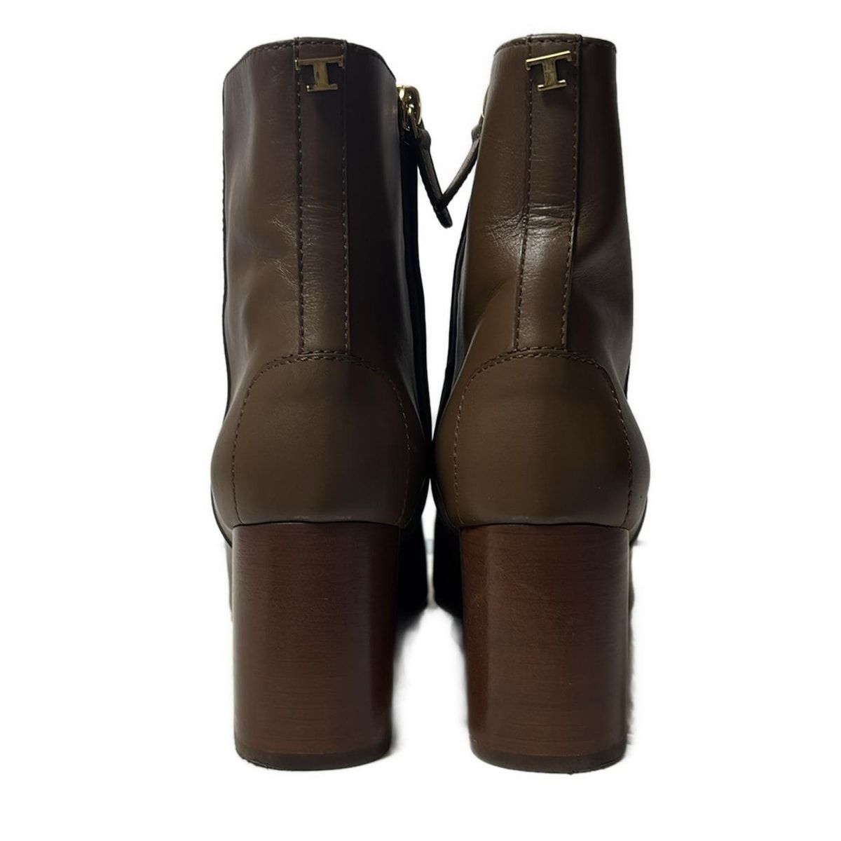 TOD S トッズ ショートブーツ 36 レディース - ブラウン レザー KIN-KAAI_COM