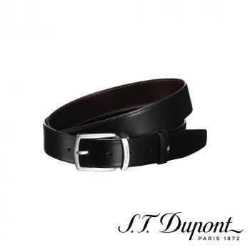S.T. Dupont エス テー デュポン ラインD 35mm リバーシブルベルト BK＆BR 8210120