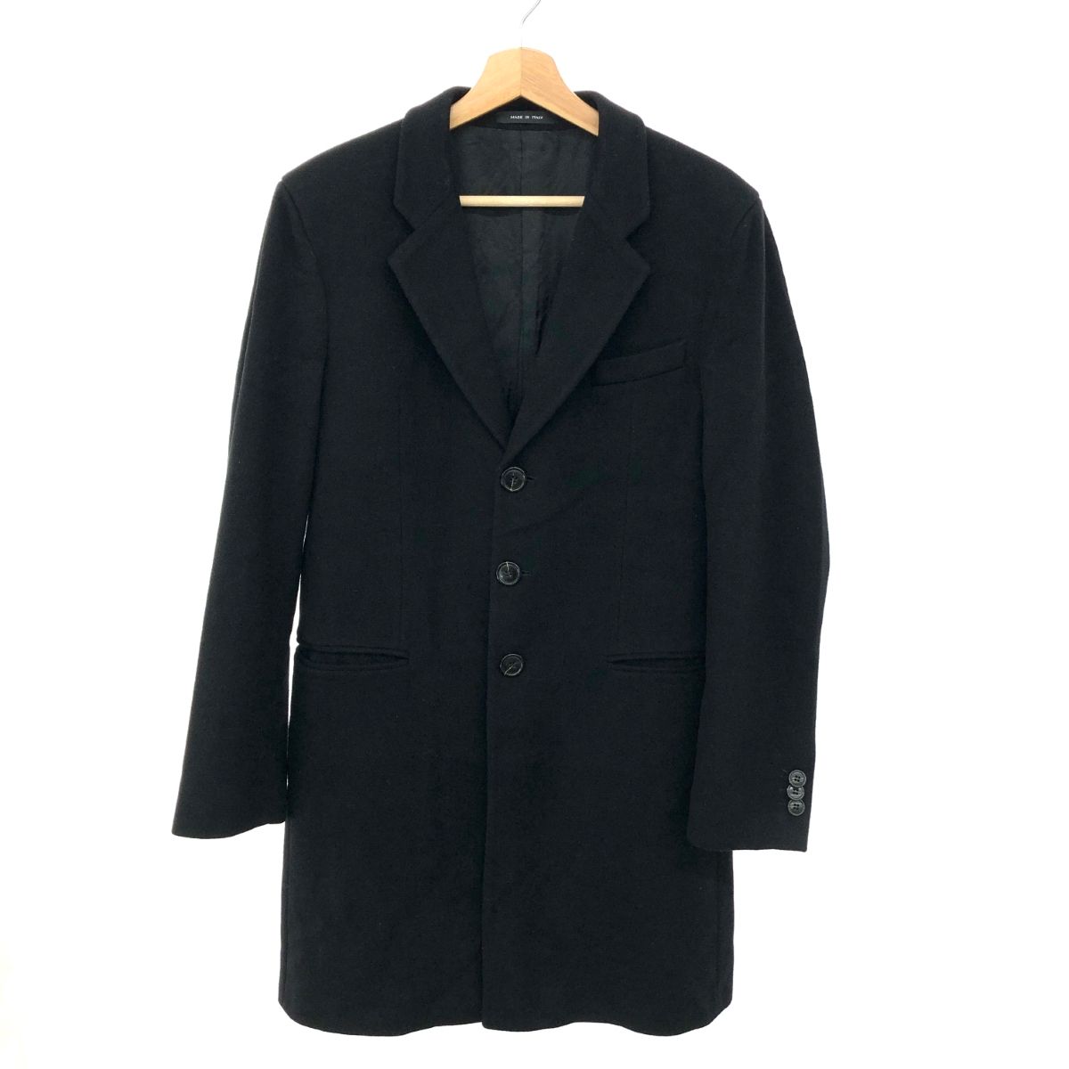 EMPORIO ARMANI チェスターコート　ダブル　46 EMPORIO ARMANI エンポリオアルマーニ チェスター コート サイズ:46