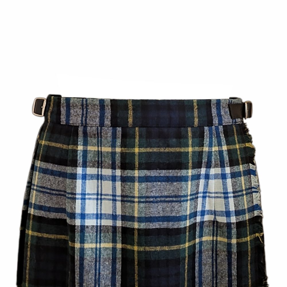 オニールオブダブリン Oneil of Dublin イージーロングキルトラップスカート ミックスウール 5083 DGWP サイズ 10