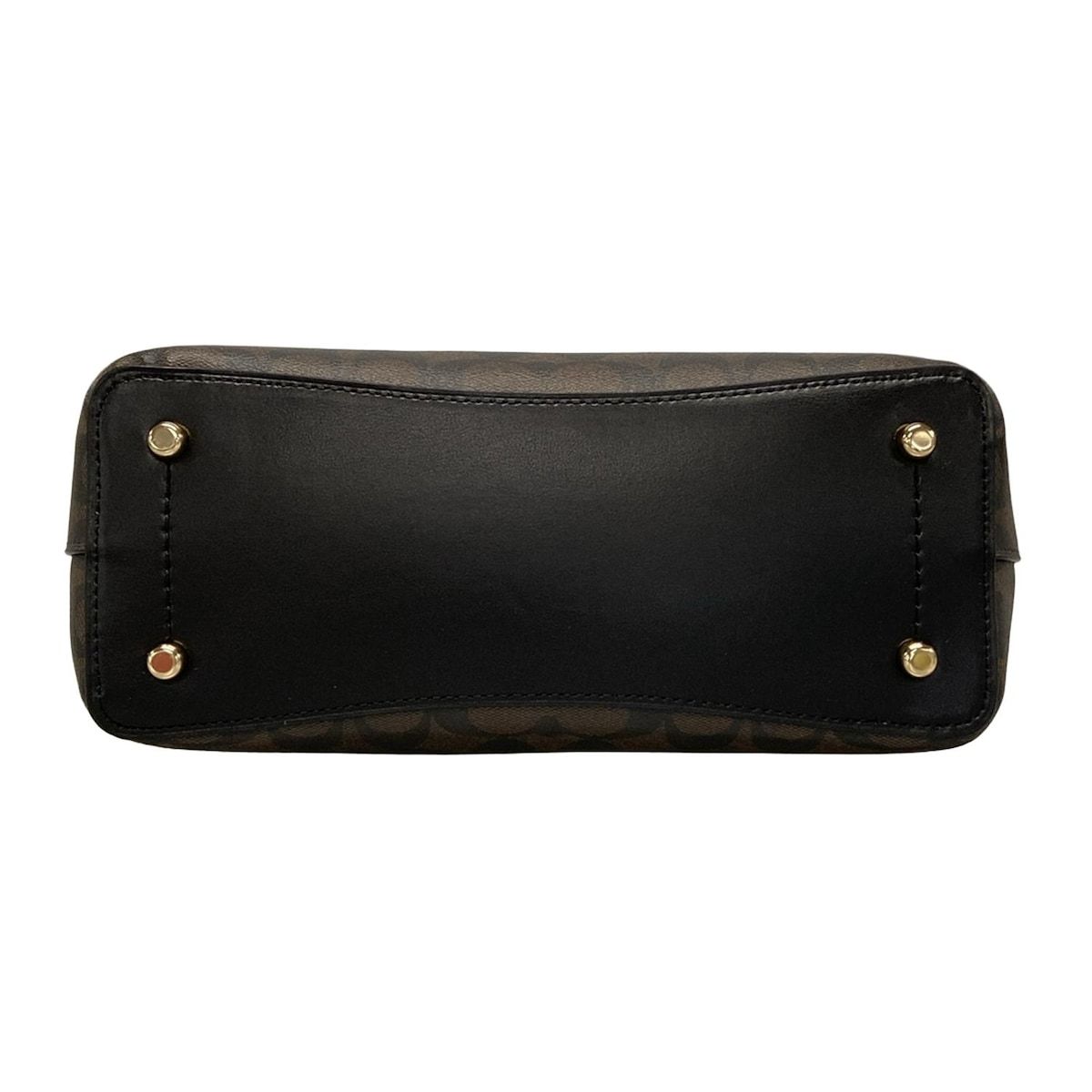 COACH(コーチ) ハンドバッグ美品 シグネチャー ミニ アベニュー