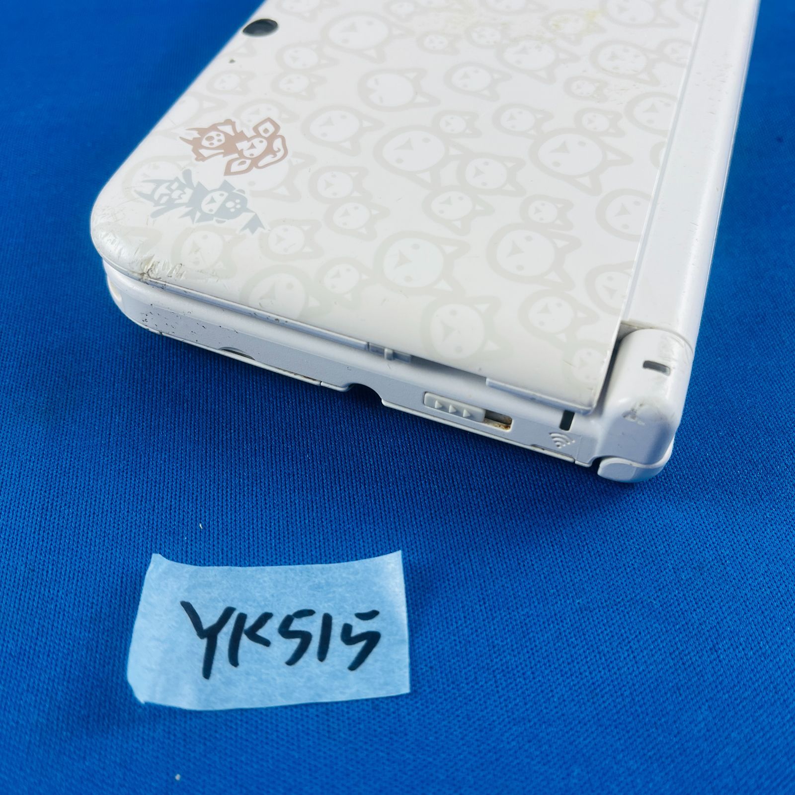 ★未使用品★極美品3DSLL モンスターハンター4 (アイルーホワイト)生産終了 ◇YK515 ニンテンドー 3DS LL アイルー ホワイト