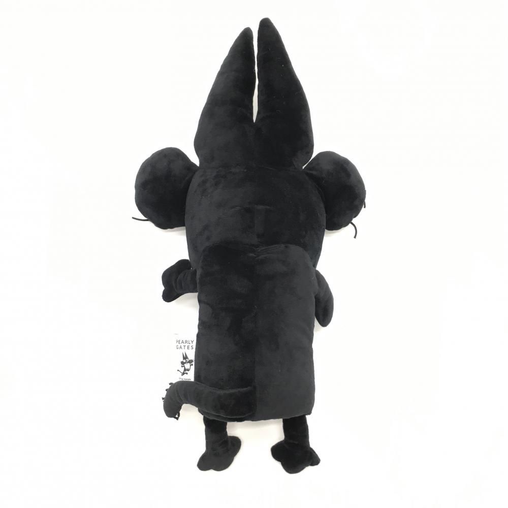 パーリーゲイツ ヘッドカバー FW 黒×白 ニャロメ ぬいぐるみ フェアウェイウッド ゴルフ PEARLY GATES