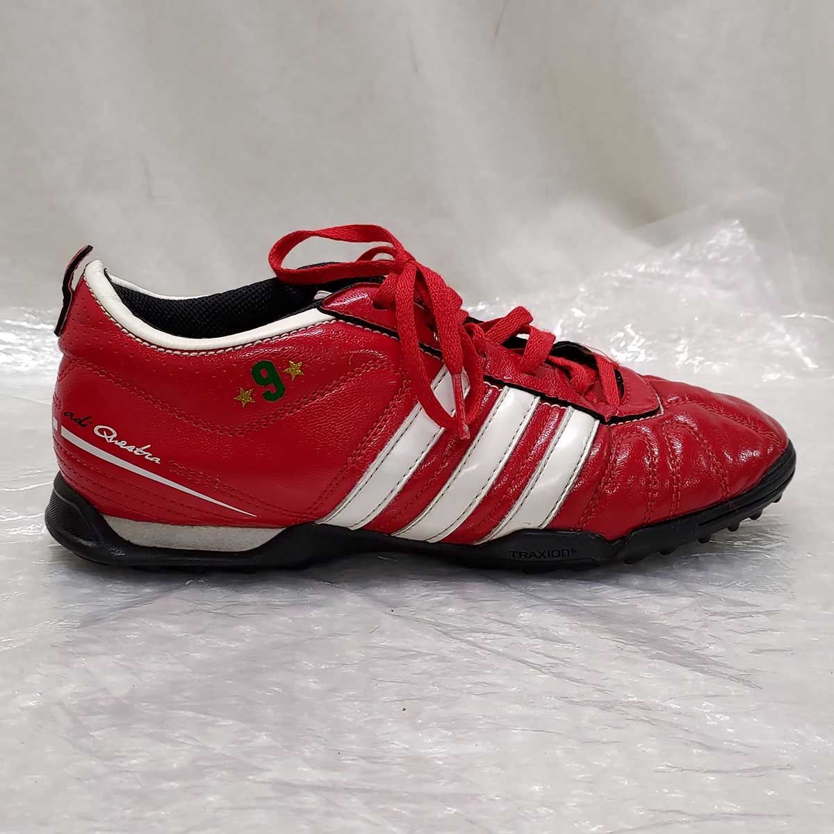 アディダス adidas adiQuestra IV TF アディクエストラ4 TF G43567 サイズ24.0cm サッカー トレーニングシューズ  レッド レディース - メルカリ