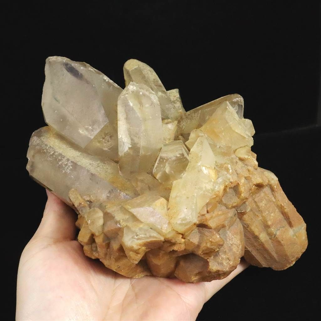 山梨県黒平水晶峠産 水晶クラスター 1756g 【榎本通商11106】 - メルカリ