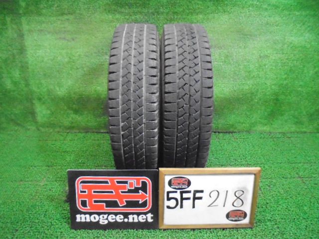 165R13 LT 6PR ブリヂストン/VL1 2022年 バリ山 スタッドレス プロ