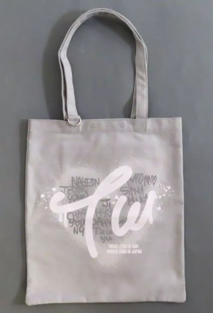 中古】バッグ TWICE トートバッグB ホワイト 「TWICE ＜THIS IS FOR