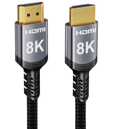 Sniokco8KHDMI2.1ケーブル10M 48Gbps高速HDMI®ケーブル 0.01ms 4K240Hz|165Hz|120Hz 8K60Hz eARC Netflix HDCP2.3|2.2 DTS X HDR10