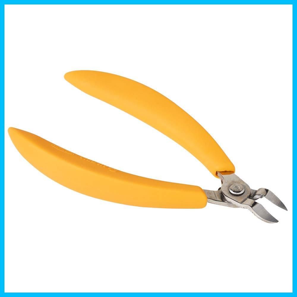 高齢者 つめきり 職人手仕上げ ロンググリップ ネイルニッパー ニッパー式 爪切り 1個 CLIPPER x NAIL 1 新潟県三条市産 オレンジ くらしのヒント