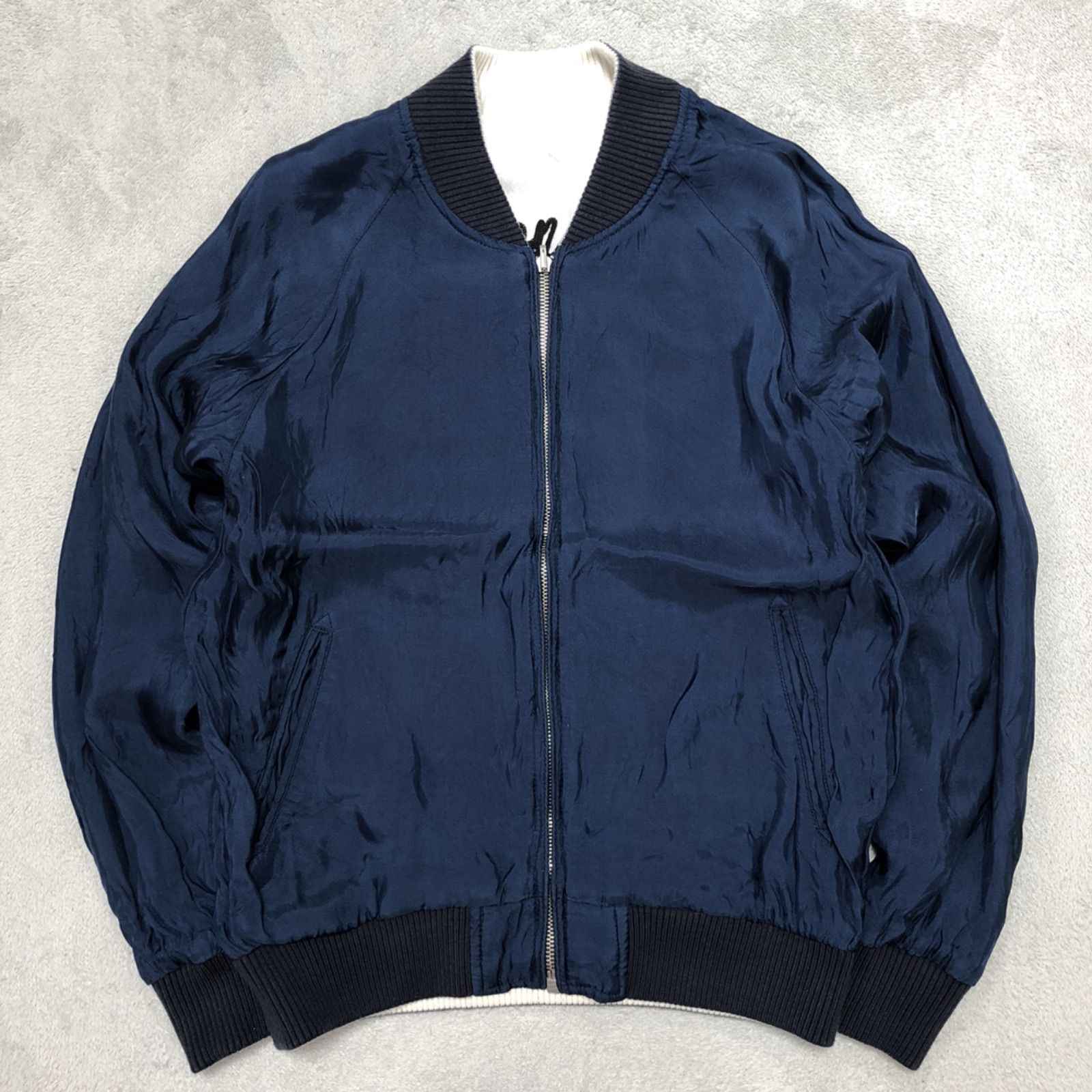 STUDIO D'ARTISAN リバーシブル スカジャン スーベニアジャケット 刺繍