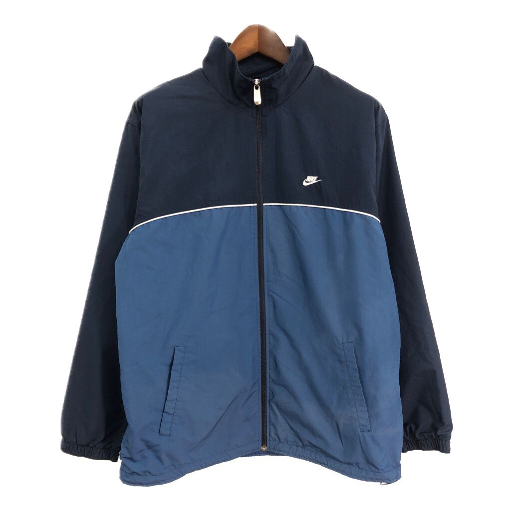 NIKE ナイキ トラックジャケット　ブルー　古着 NIKE ナイキ トータル90 トラックジャケット スポーツ ブルー (メンズ