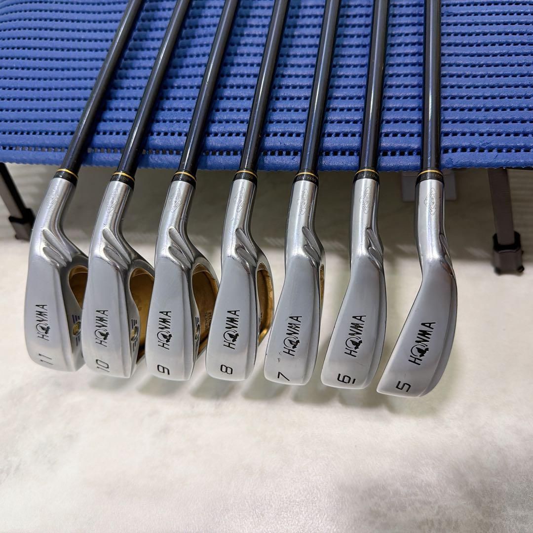 高級 ホンマゴルフ BERES MG702 7本アイアンセット R 3S金 高級 ホンマゴルフ BERES MG702 7本アイアンセット R 3S金 - メルカリ