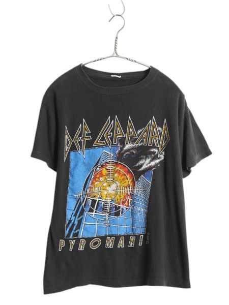 楽天市場】90s USA製 ☆ デフレパード 両面 プリント 半袖 Tシャツ