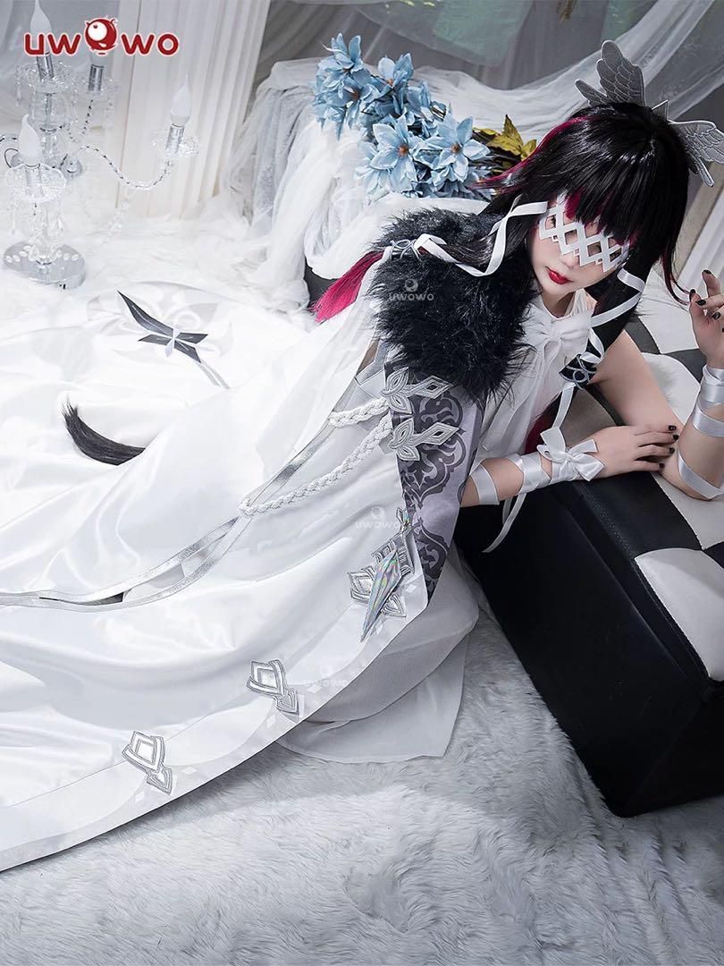 原神 コスプレ 衣装 ウィッグ 執行官 ファデュイ 少女 コロンビーナ コート 三分妄想 原神 ファデュイ 少女 コロンビーナ マント＋衣装