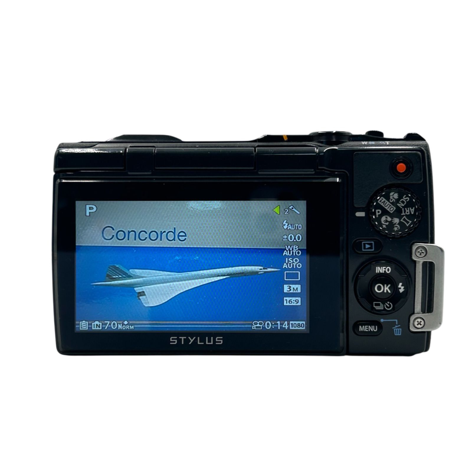 OLYMPUS Tough TG-850 ブラック 防水デジカメ 動作良好 オリンパス