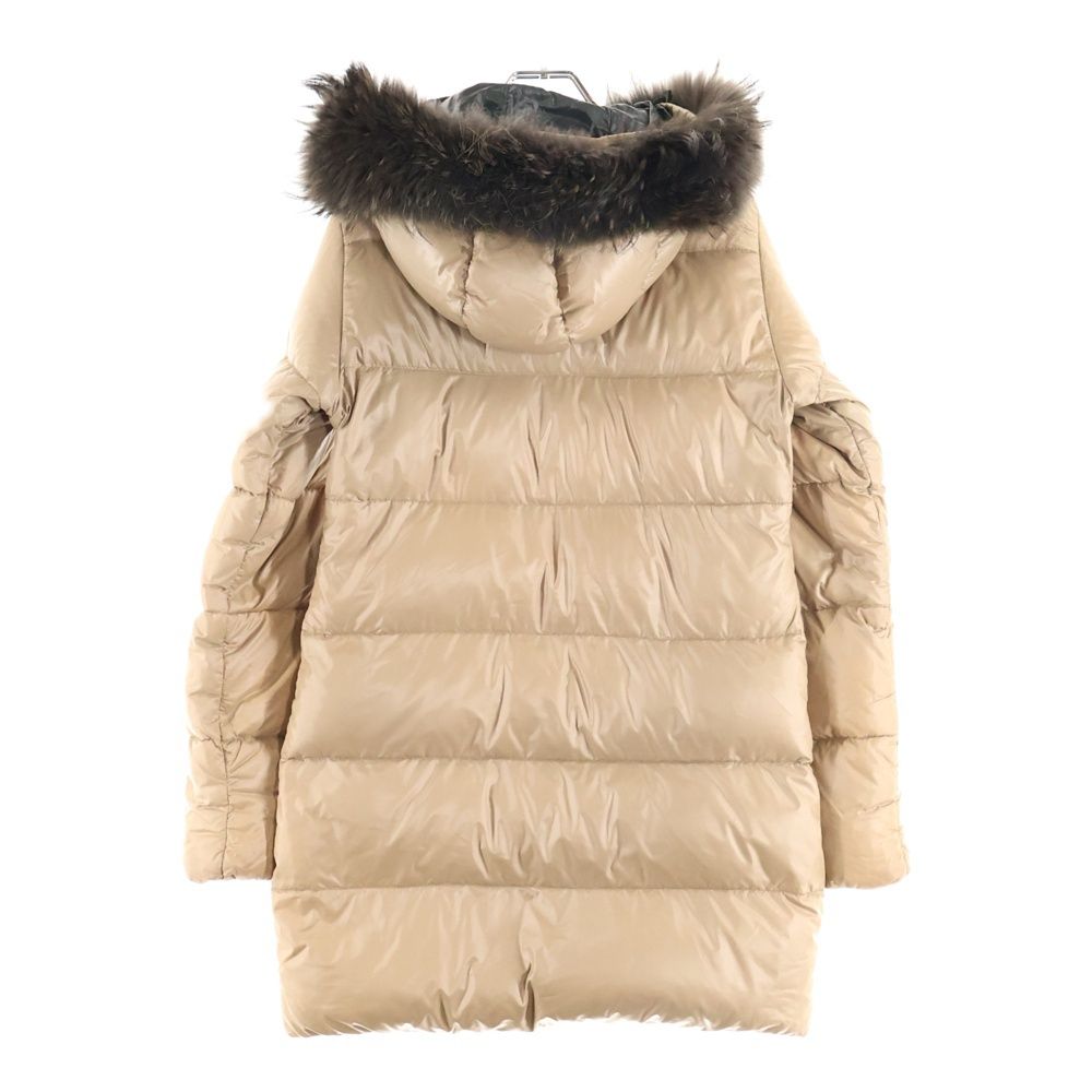 DUVETICA デュベティカ ブルガリア製 フーデッド ダウンコート ベージュ レディース