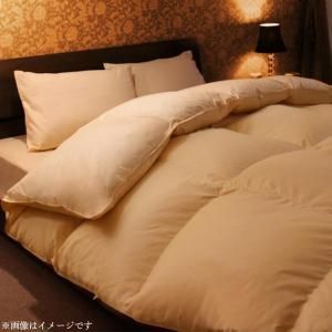 MITAS寝具SELECT 羽根布団 日本製 ポーランド産ホワイトダックダウン90% ロイヤルゴールドラベル 羽毛掛布団 セミダブル