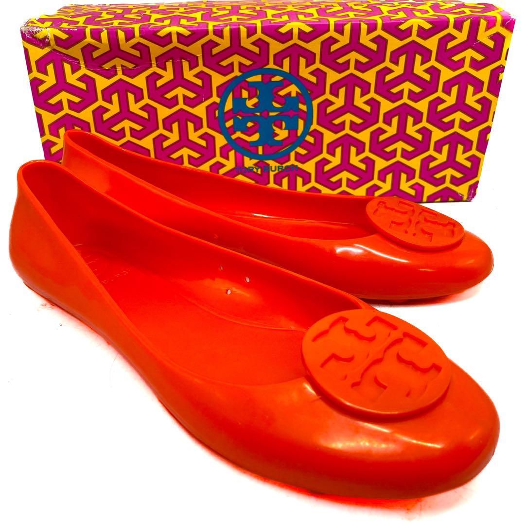 ほぼ未使用・保存箱付】TORY BURCH トリーバーチ フラット
