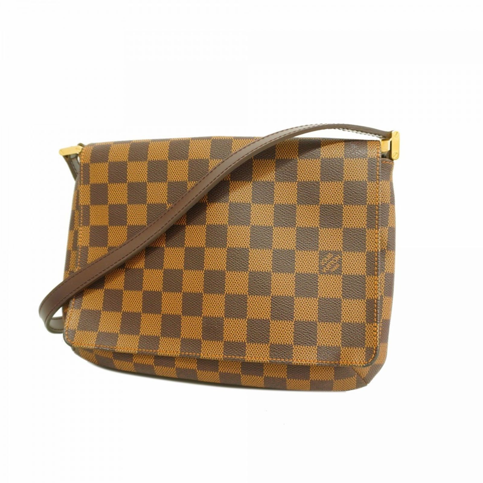 ルイ・ヴィトン(Louis Vuitton) ルイ・ヴィトン ショルダーバッグ ダミエ ミュゼットタンゴショートストラップ N51255 エベヌレディース  - メルカリ