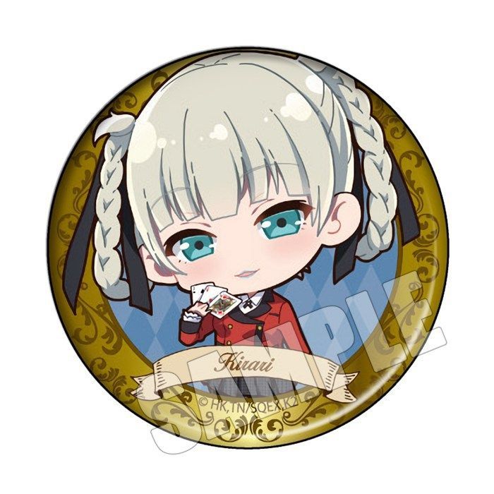 賭ケグルイ 早乙女芽亜里 缶バッジ アニメ 賭ケグルイ】蛇喰夢子＆早乙女芽亜里 缶バッジ（8個） - メルカリ