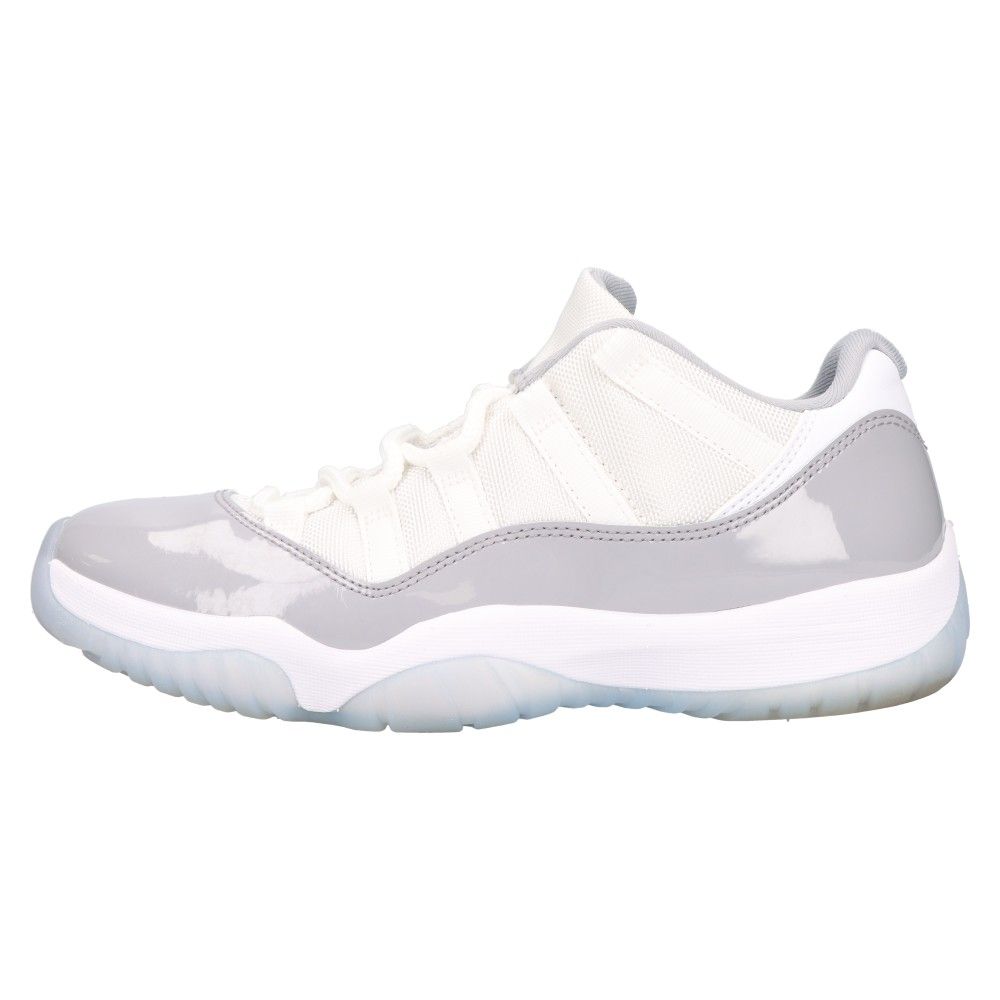 NIKE (ナイキ) Air Jordan 11 Low Cement Grey エアジョーダン11 ロー セメントグレー ローカットスニーカー US7/25cm ホワイト/グレー AV2187-140