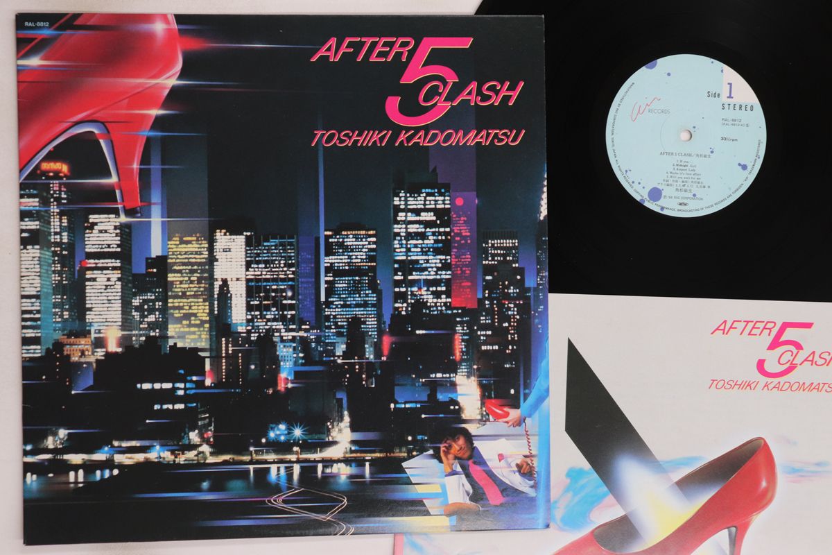 LP 角松敏生 After 5 Clash RAL8812 AIR /00260 角松敏生