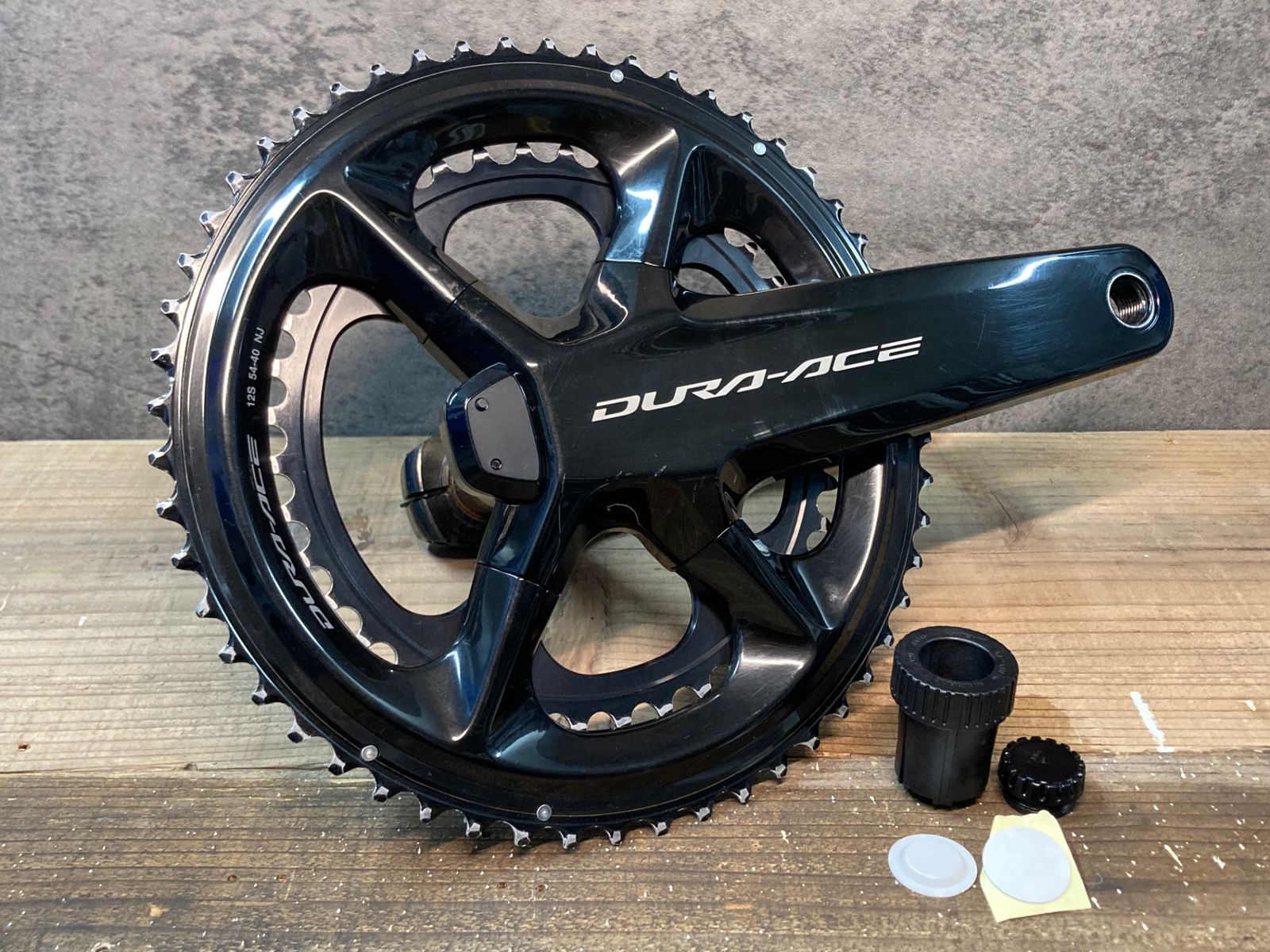 IN296 シマノ SHIMANO デュラエース DURA-ACE FC-R9200-P パワーメーター クランクセット 170mm 52|36T 12S 起動 済