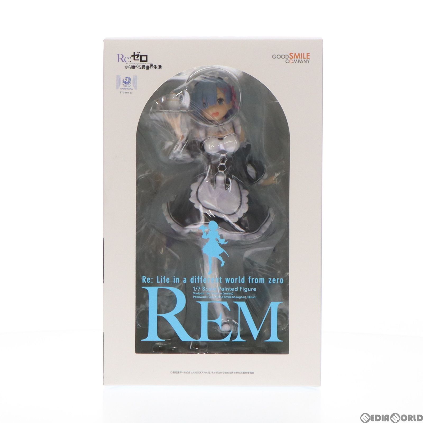 GOOD SMILE COMPANY - (再販) GOODSMILE ONLINE SHOP限定 レム Re:ゼロから始める異世界生活 1/7 完成品 フィギュア グッドスマイルカンパニー 異世界レム
