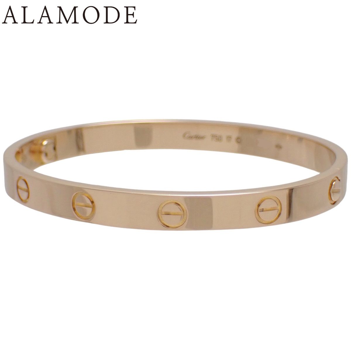 CARTIER(カルティエ) ラブコレクション Love ブレスレット K18 ピンク  