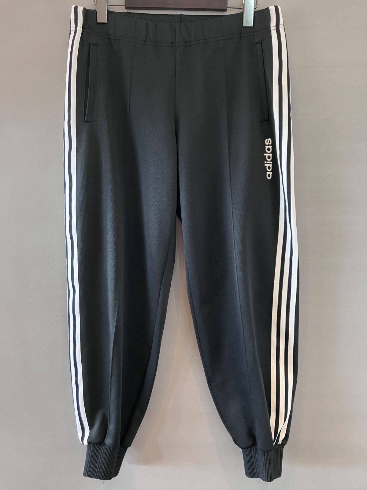 赤字超特価，驚きの破格値，HOT 90's adidas アディダス トラックパンツ ジョガーパンツ ジャージ スポーツウェア トレーニングウェア  黒 白 ブラック ホワイト メンズ Lサイズ その他