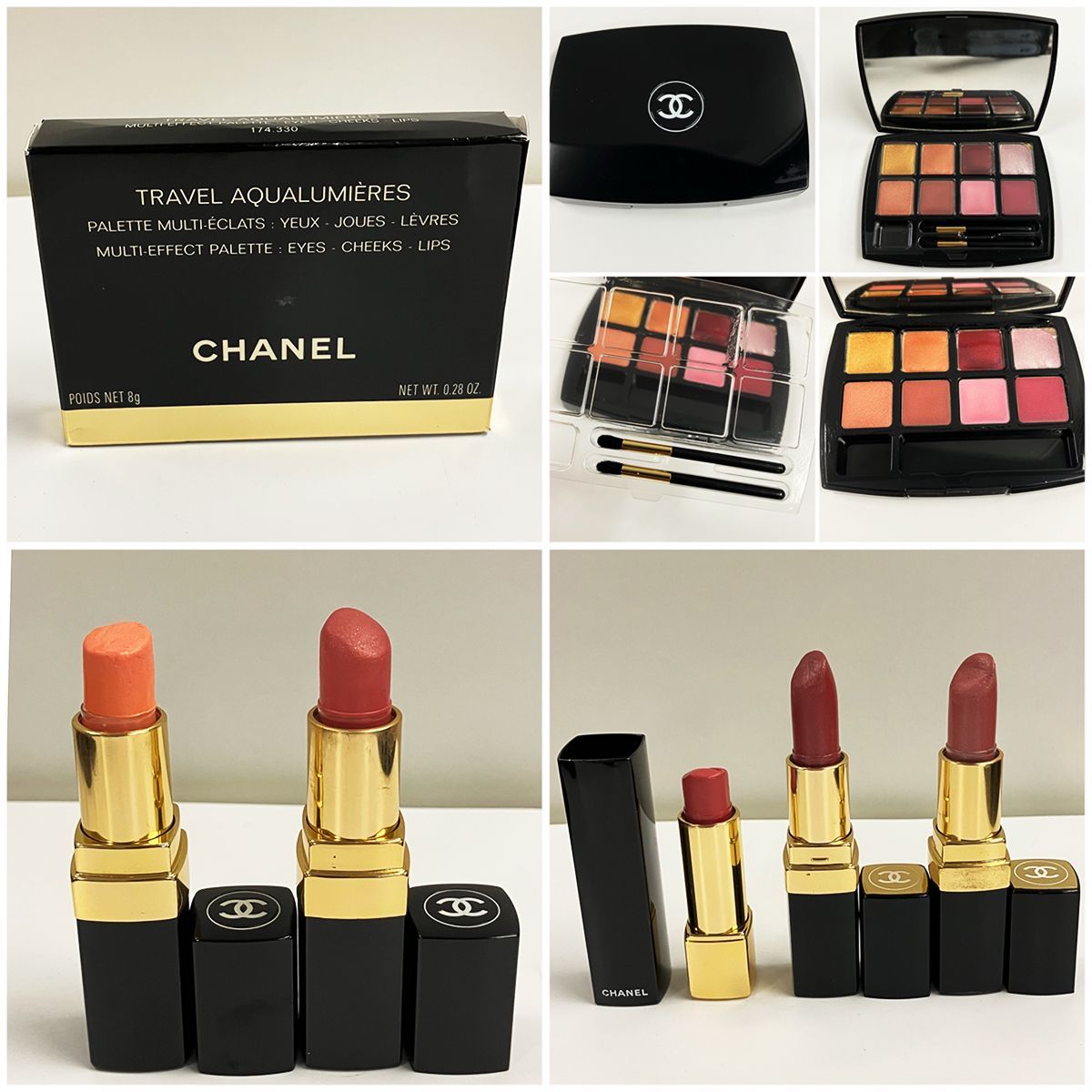 デパコス コスメ まとめ売り エスティローダー Dior CHANEL スック まとめ売り ブランド コスメ 59点セット 化粧品 口紅 リップ