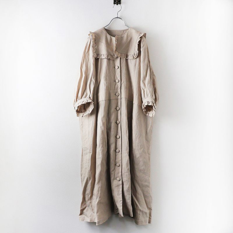 ユキエモン yukiemon アンナワンピコート M/ベージュ ワンピース  