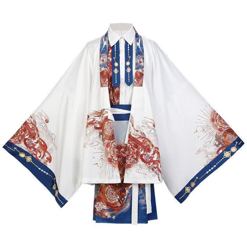 HF-260 漢服 コスプレ ワンピース 唐装 仙女服 中華風 コスプレ衣装 刺繍 可愛 民族風 制服 女装 舞台衣装 キャラクター衣装 学園祭 文化祭 雰囲気 お呼ばれ イベント 大人 舞台 新年会 WWW_MEBLE-SODAR_PL