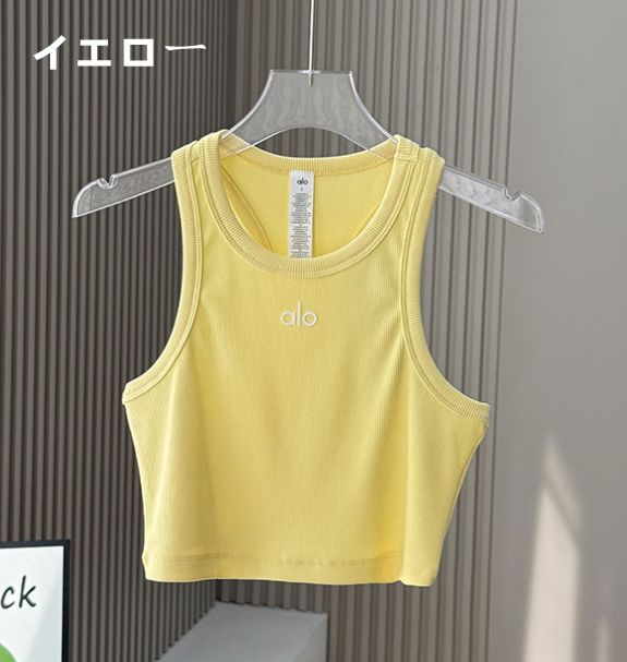 新品6色 ALO YOGA トップスヨガウェア アローヨガ美しい背