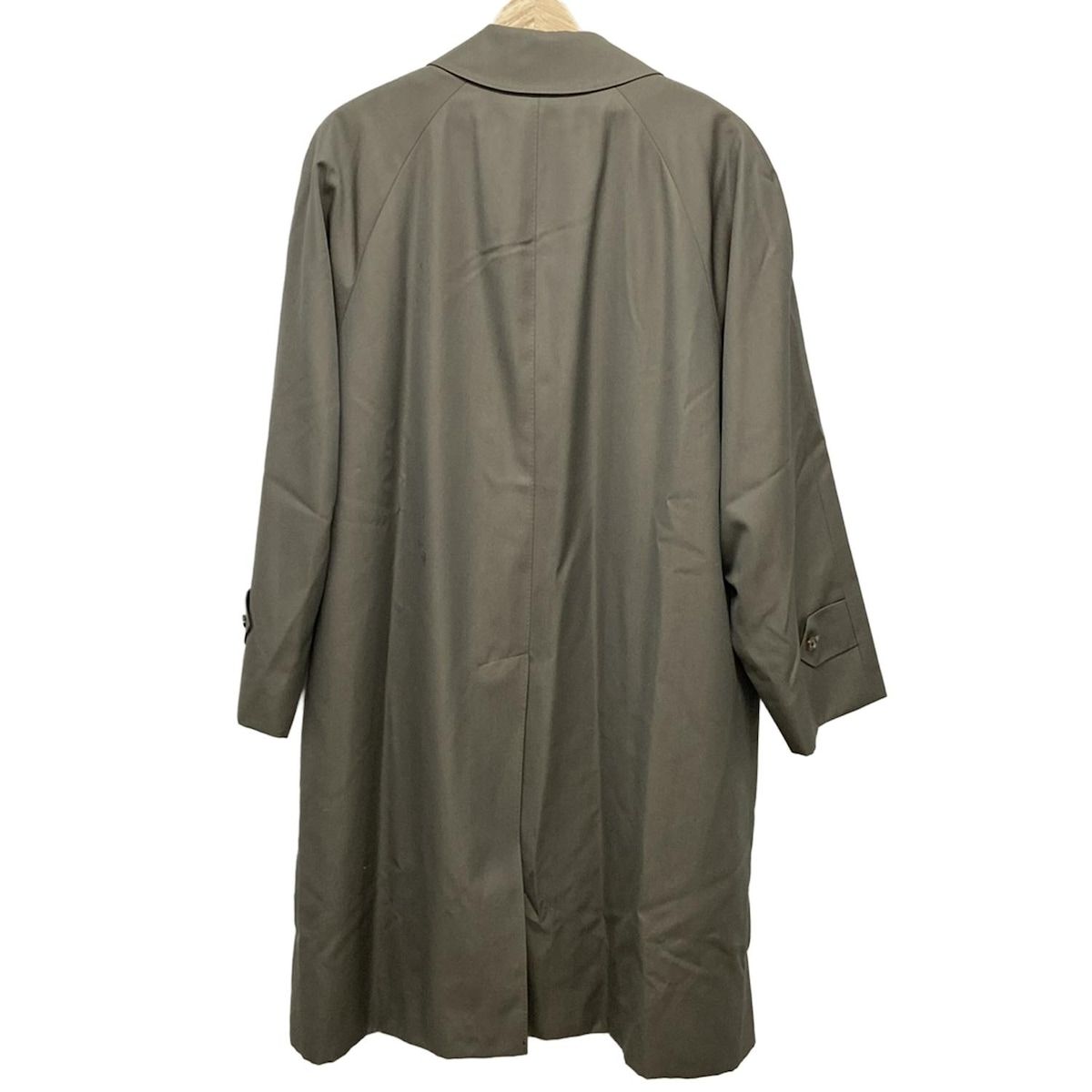 Burberry LONDON バーバリーロンドン コート サイズ4 XL メンズ - グレー 長袖|ネーム刺繍|ライナー取り外し可|秋|冬