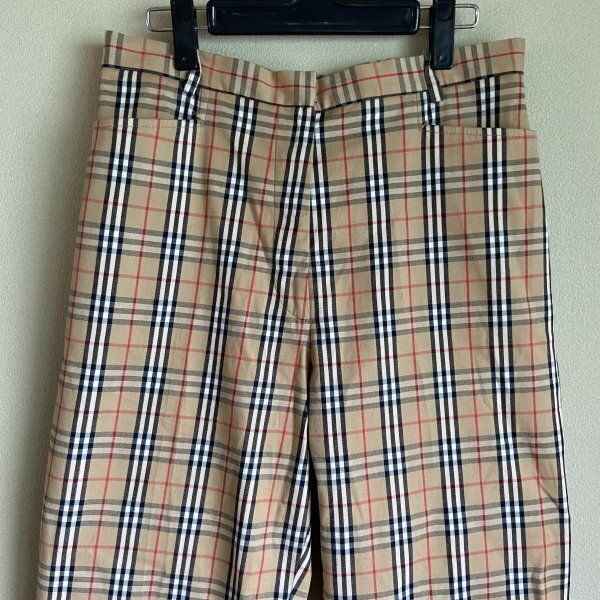 O283 BURBERRY GOLF ノバチェック柄 スラックス ゴルフウェア