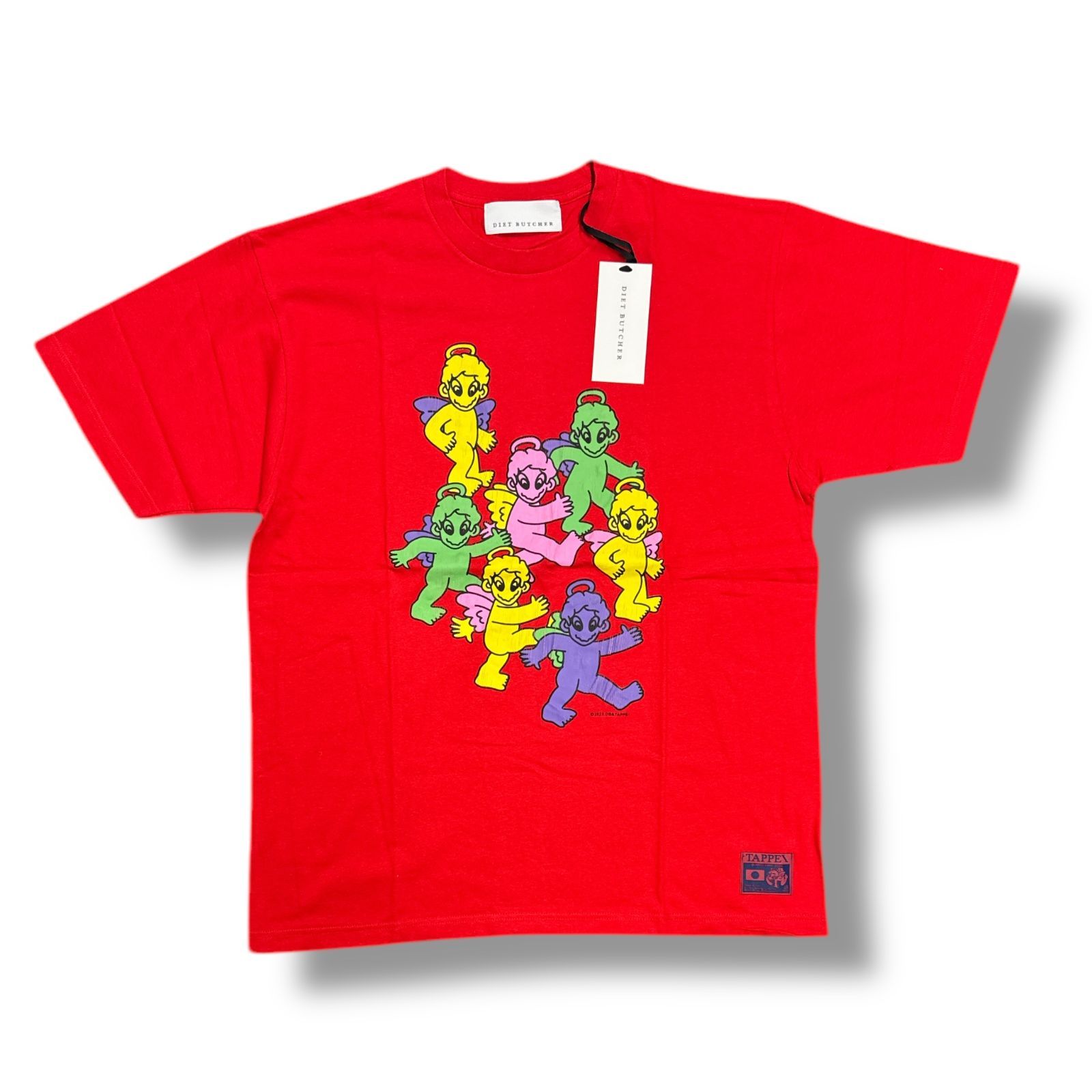 未使用品 DIET BUTCHER × TAPPEI DEAD ANGEL T-SHIRT デッドエンジェル 