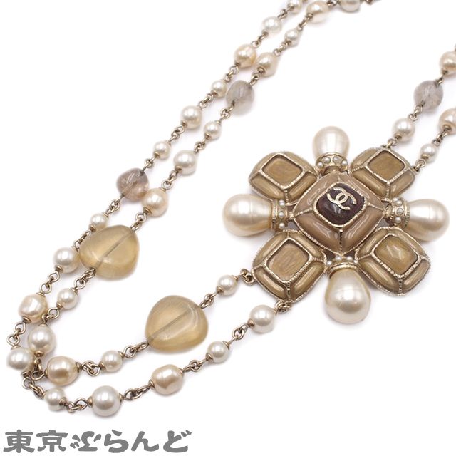 シャネル CHANEL ココマーク ロングネックレス 100周年記念 A14C シャネル CHANEL ココマーク ロングネックレス 100周年記念 A14C