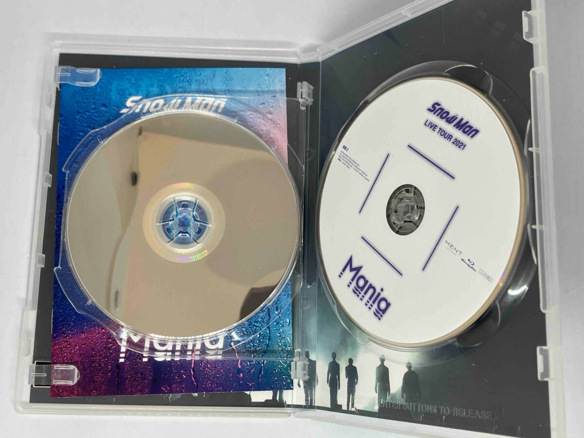 ミュージック  Man LIVE TOUR 2021 Mania Blu-ray Snow Man LIVE TOUR 2021 Mania (2Blu-ray) : Snow Man