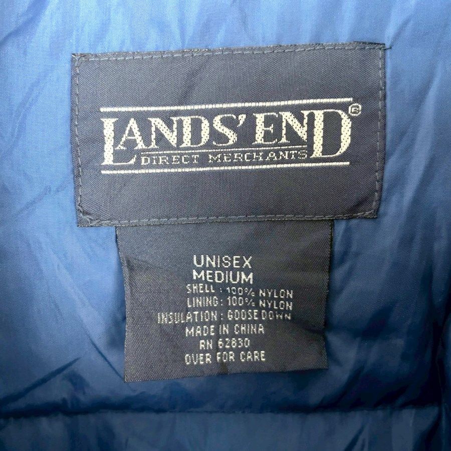 ランズエンドLands' Endグースダウンベスト中綿入りアウター