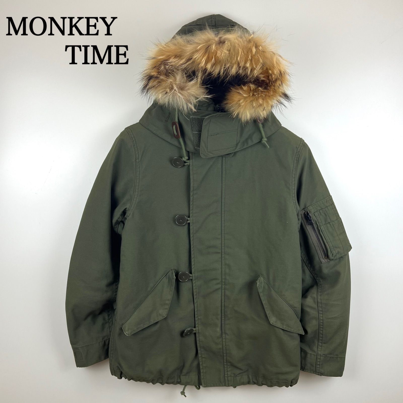 【超美品】monkey time ミリタリージャケット MONKEY TIME ミリタリージャケット