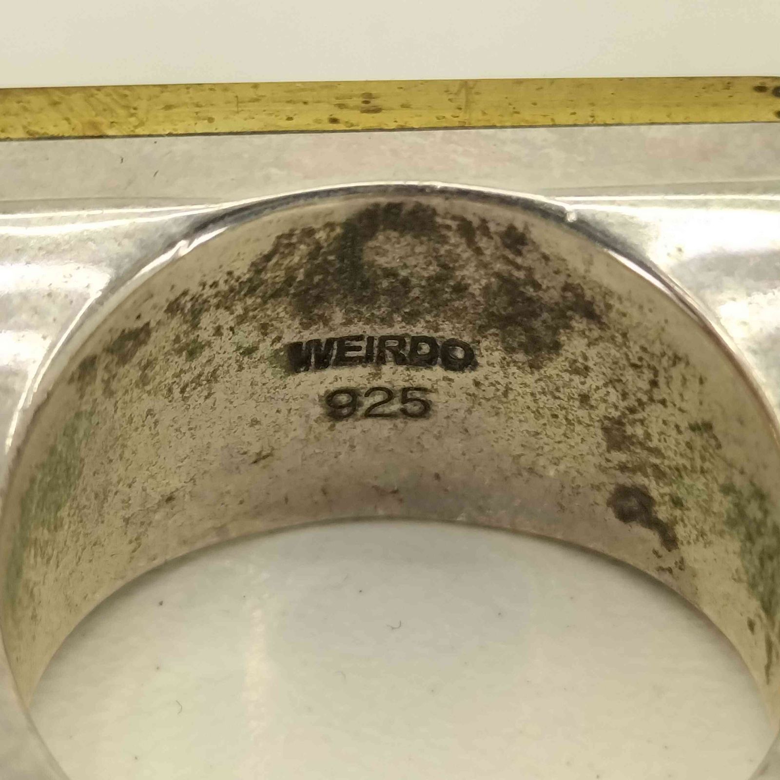 Weirdo SIG RING リング 15号 WEIRDO JEWELRY/ウィアードジュエリー】「Porn Sig Ring/ポーン