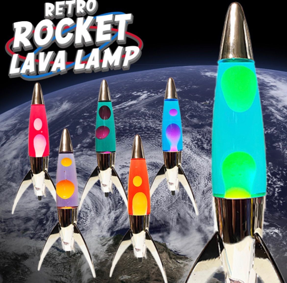 レトロ ロケットラバランプ オレンジ イエロー Amazon.co.jp : レトロ ロケット ラバ ランプ Retro Rocket Lava