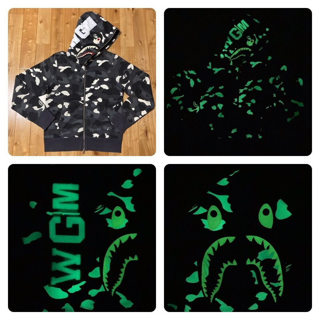Bape black tiger hoodie clearance
