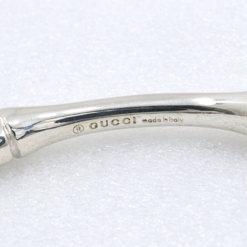 GUCCI】グッチ バンブー フープ シルバー925 レディース 19.0g ピアス