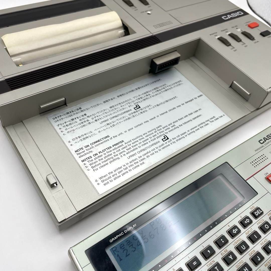 CASIO PB-700＆FA-10 ポケットコンピューター ポケコン カシオ 付属品