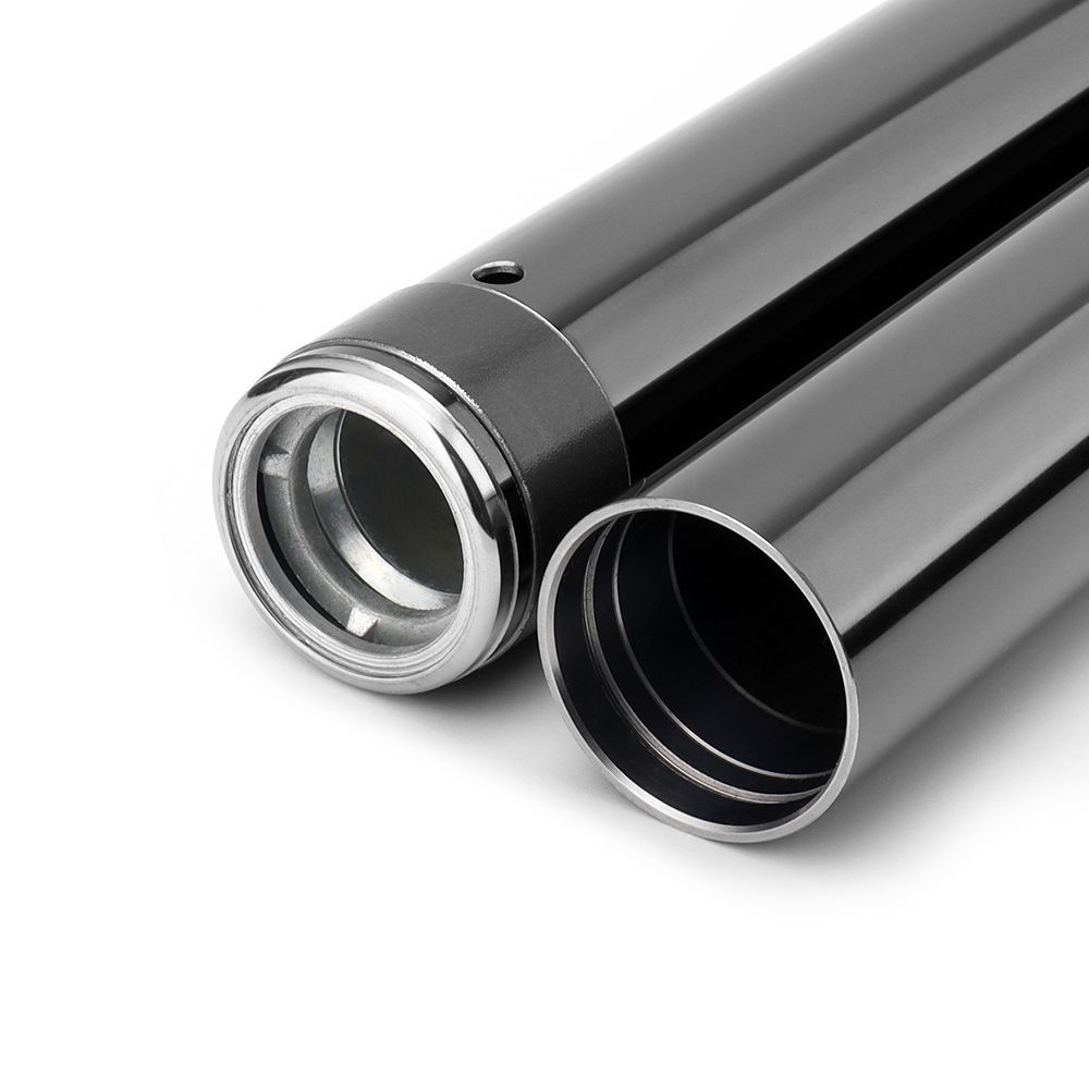 XB51 上メッキ ZZR400 ZZR600 ZX400N 41MM 純正品番44013-1381に対応 インナーチューブ ブラック２本