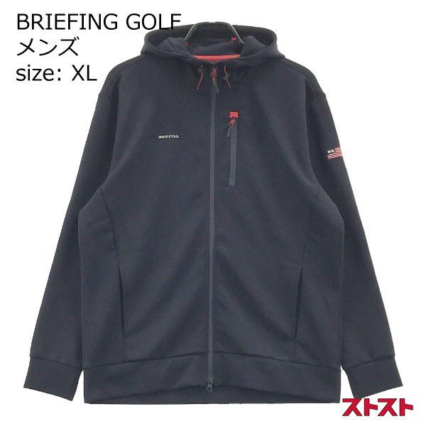 BRIEFING GOLF ブリーフィングゴルフ 3Dロゴ ジップパーカー XL 230818