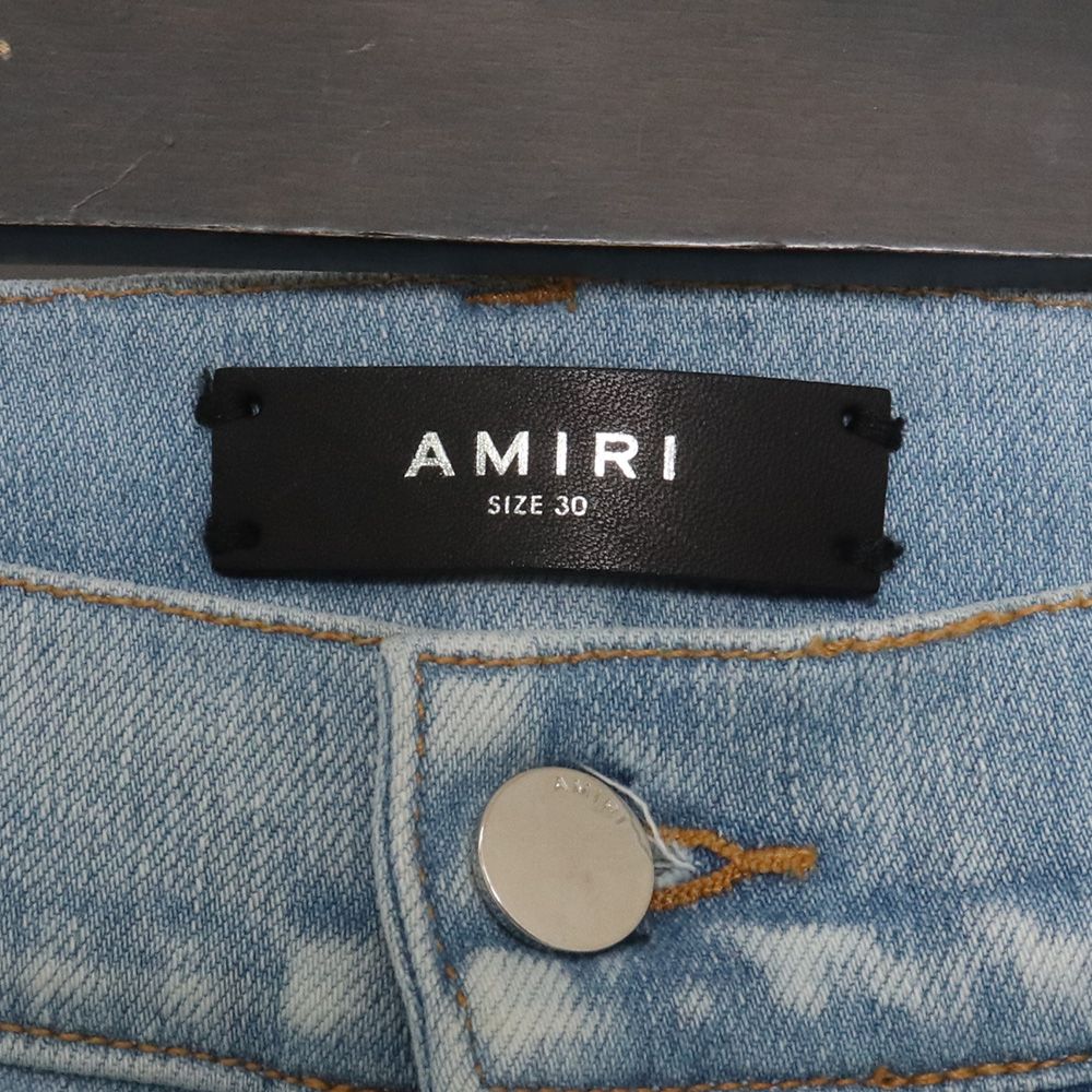 AMIRI バイカーストレッチスキニーデニムパンツ サイズ30 - メルカリ